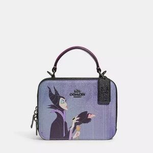 Disney Coach Villains Maleficent box crossbody